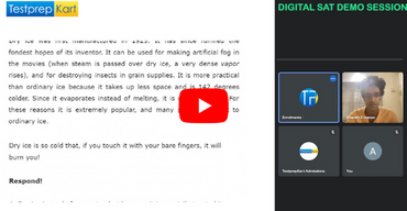 SAT Online Course Students